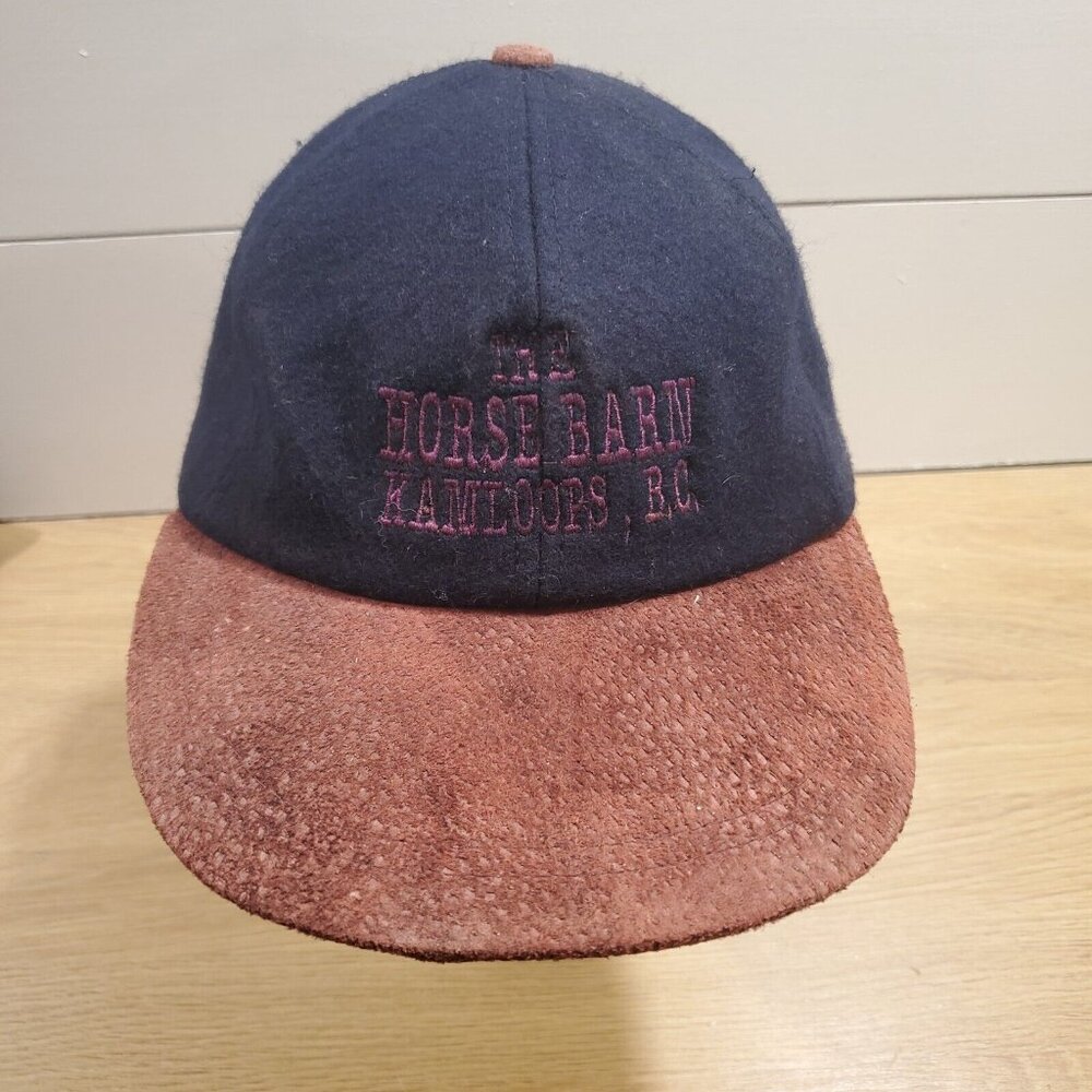 Horse Barn Kamloops BC Hat Strapback Baseball Vintage 90s Cap Retro Dad Trucker